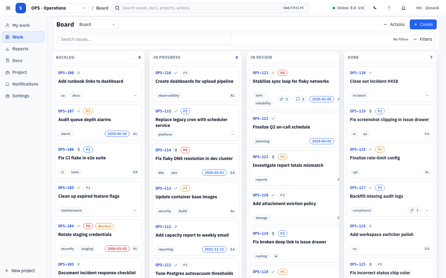 Board view screenshot